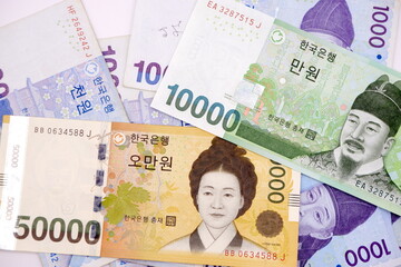 韓国の紙幣