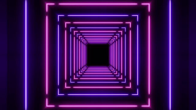 VJ light event particles concert intro game edm music stage party openers titles led neon tunnel background loop