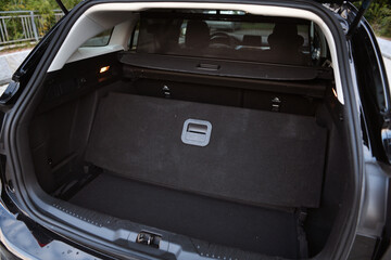 The empty trunk of a modern car station wagon. © lial88