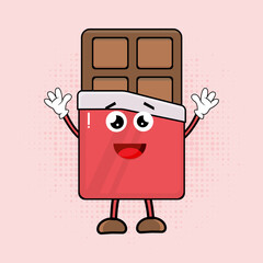 Cute Chocolate Character, Our Cute Chocolate Character collection is filled with delightful and whimsical illustrations of cute and playful chocolate characters that are perfect for any project