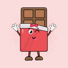 Cute Chocolate Character, Our Cute Chocolate Character collection is filled with delightful and whimsical illustrations of cute and playful chocolate characters that are perfect for any project