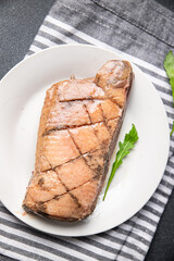 duck breast raw meat fresh poultry meal food snack on the table copy space food background rustic top view