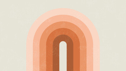Background in 1970s style, vintage color lines. Retro background.