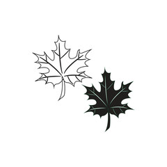 Fototapeta premium Leaf icon