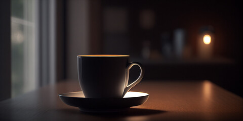 Fototapeta premium A nice cup of coffee