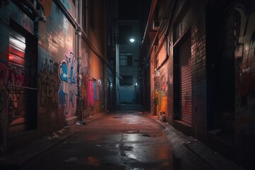 Street Art and Graffiti in the Heart of the City, GENERATIVE AI