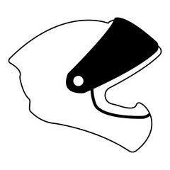helmet icon illustration vector