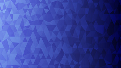 Light And Dark Blue Nature Color Polygon Background Design, Abstract Geometric Origami Style With Gradient. Vector Concept