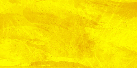 Vintage abstract painting yellow background. Watercolor   orange grunge wall texture. Beautiful concept design