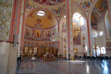 Cathedral of the Transfiguration of Christ in Kolomyia city, Ukraine