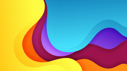 Colorful vector abstract background with soft gradient. Vector background for wallpaper. Eps 10
