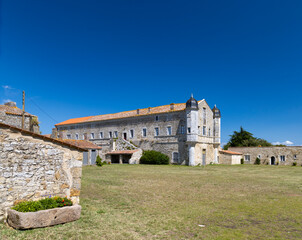 Fototapeta na wymiar Abbaye de Lieu Dieu, Jard sur Mer, Pays de la Loire, France