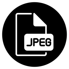 jpeg glyph icon