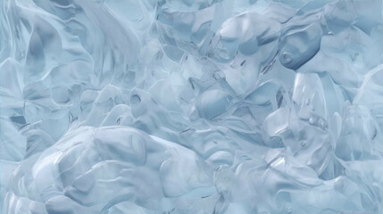 Obraz na płótnie Canvas Seamless Tilable Ice Texture Pattern - Generative AI