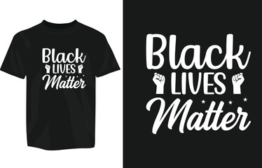 Fototapeta premium Black day typography tshirt, black live matter, black rights usa a nation, american black day 