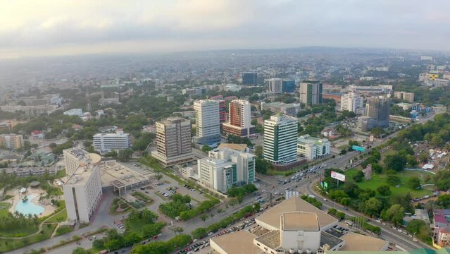 City centre of business capital in Accra Ghana 5
