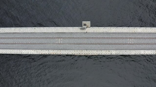 Railway crossing a river in Ghana 2