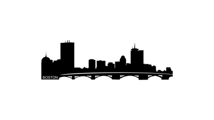 boston city silhouette