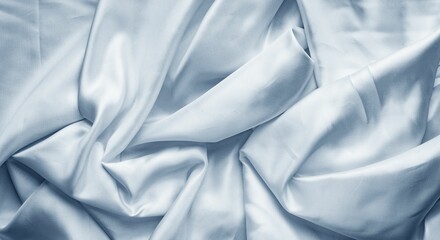 Close up of Satin Textured Fabric