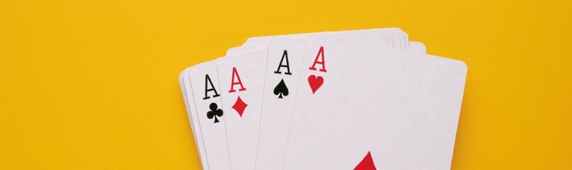 Close-up of playing cards