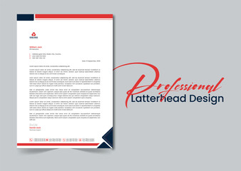 Letterhead and business stationary design
