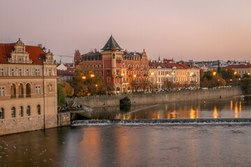 Views from the city of Prague, Czech Republic