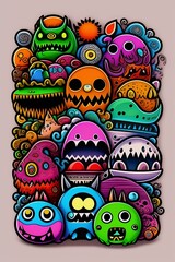 many monsters