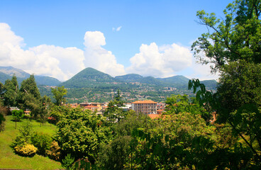 Verbania at the Lake Maggiore Piemont, Italy, Europe