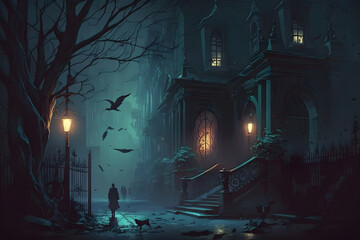 Nocturne .background. Generative Ai