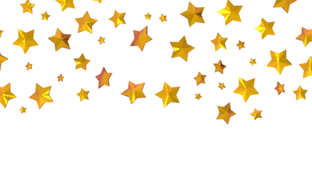 XMAS Holiday golden decoration, glitter frame isolated -