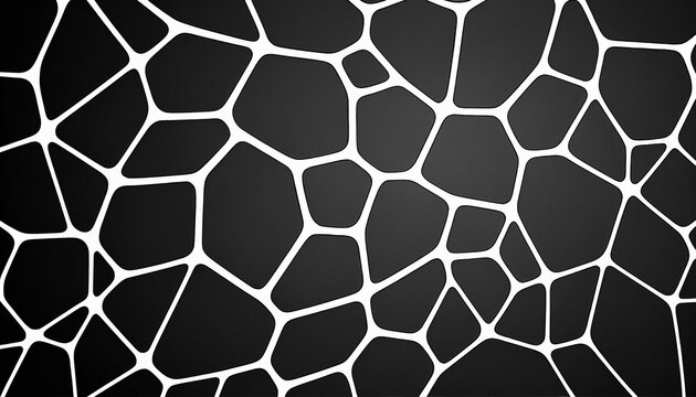 Voronoi Diagram Abstract Pattern - Generative Ai