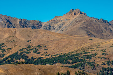 A View from Loveland Pass in Colorado