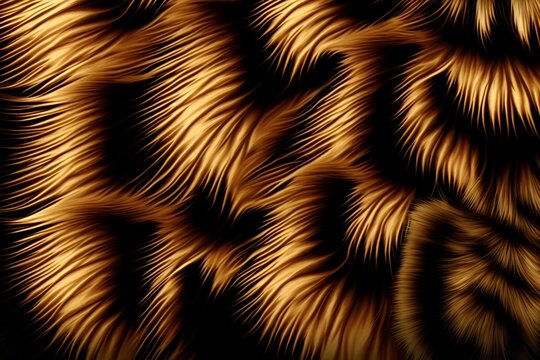 Wild cat furr