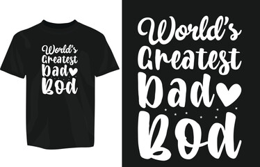 Father's day typography greetings design for tshirts, mugs, stickers etc. Fathers day tshirt design template