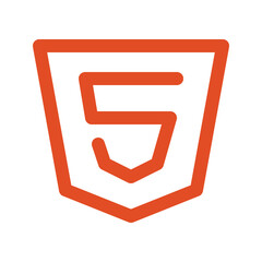 HTML 5 linear icon