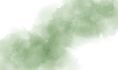 Abstract light green watercolor for background, business card, and flyer template