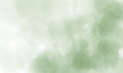 Abstract light green watercolor for background, business card, and flyer template