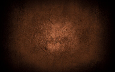 Old wall texture cement dark black brown background abstract grey color design are light with white gradient background.