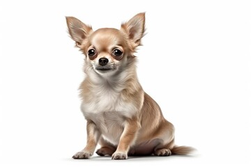 Obraz premium chihuahua puppy isolated on white