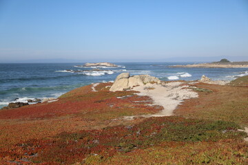 view of the coast of the sea