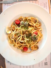 spaghetti with sauce