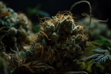 Cannabis Flower - Weed Bud Close Shoot - Marijuana