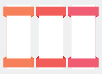 3 options infographics vector template