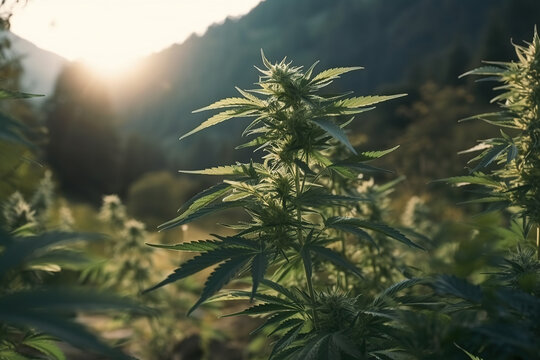 Cannabis Plant - Weed Bud Close Shoot - Marijuana