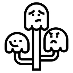 tree line icon style