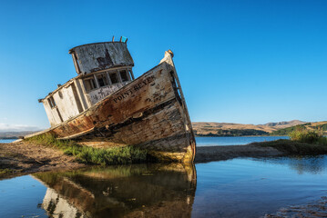 Shipwreck in Point Reyes National Seashore