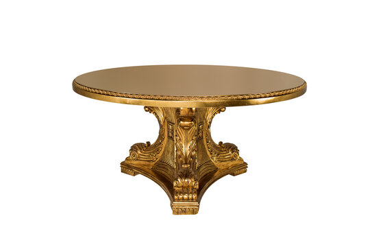 antique gold table lamp