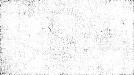 Abstract vector noise. Small particles of debris and dust. Distressed uneven background. Grunge texture overlay with fine grains isolated on white background. Vector illustration. EPS10.