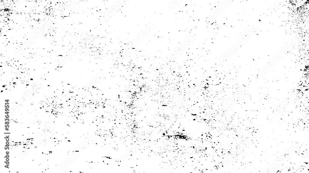 Wall mural abstract vector noise. small particles of debris and dust. distressed uneven background. grunge text