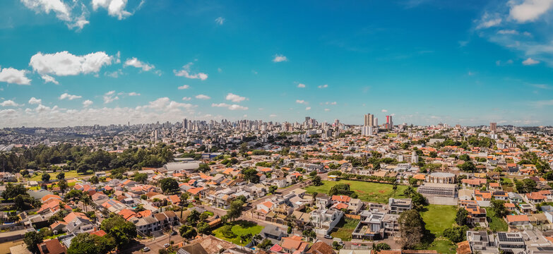 Vis&atilde;o panor&acirc;mica de Cascavel